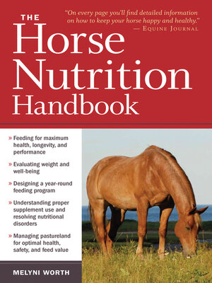 cover image of The Horse Nutrition Handbook